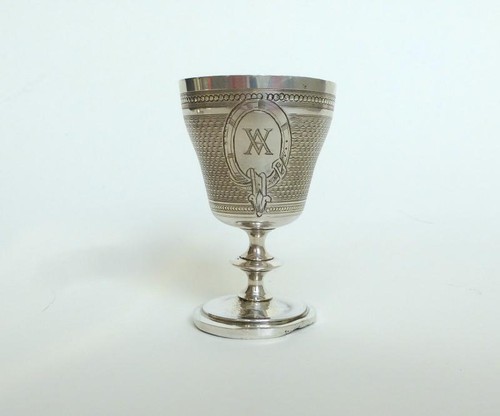 Silber becher - 19, jh.