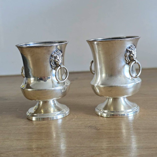 Silberbecher trinkbecher - 2x, silberbecher/trinkbecher