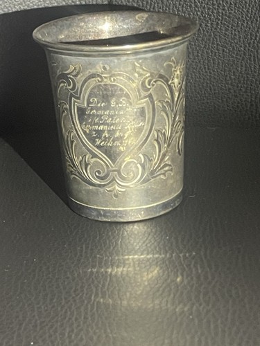 Antiker 800 silber becher - 800, 1890