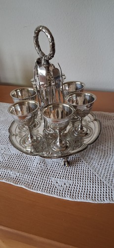 Eierbecher caddy mit löffel - eierbecher-caddy,