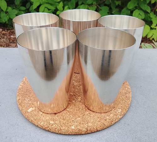 Wmf art deco cocktailbecher - 5x,