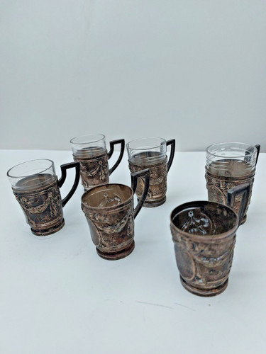 Antikes likörbecher set - antikes, likörbecher-set