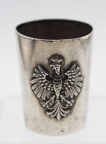 Silber becher mit dem - silber,
