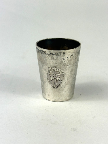 Antiker silber becher - silber,