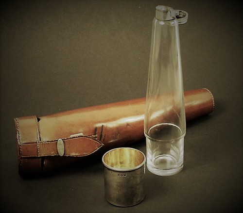Jagdflasche 925er sterling - jagdflasche,