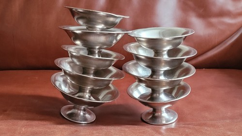 Eisbecher versilbertes - eisbecher,