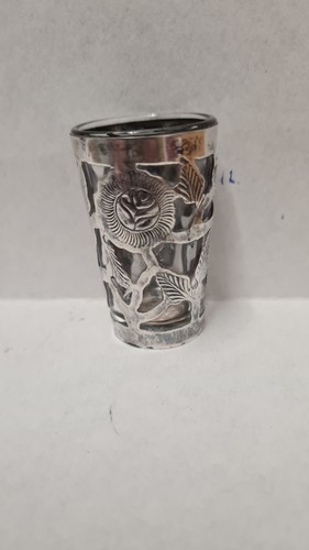 925 silber glas becher - /,