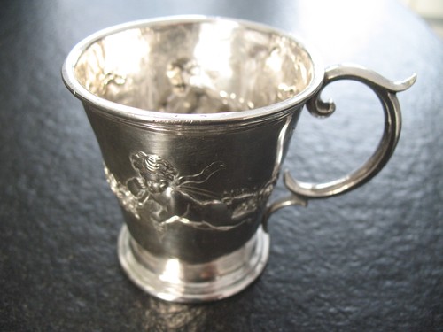 Becher silber 800 - becher, handarbeit