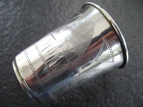 Becher silber 875 russland - silber,